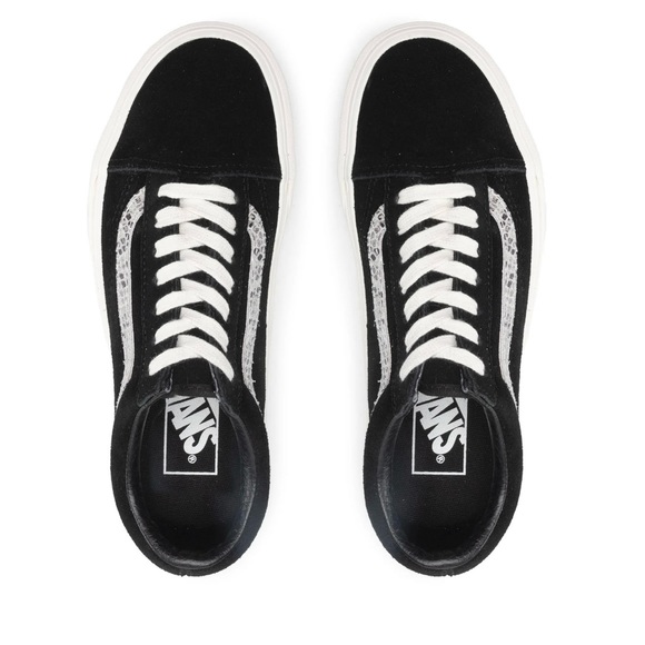 Vans Snake Print Old Skool Trainers - Picture 3 of 5